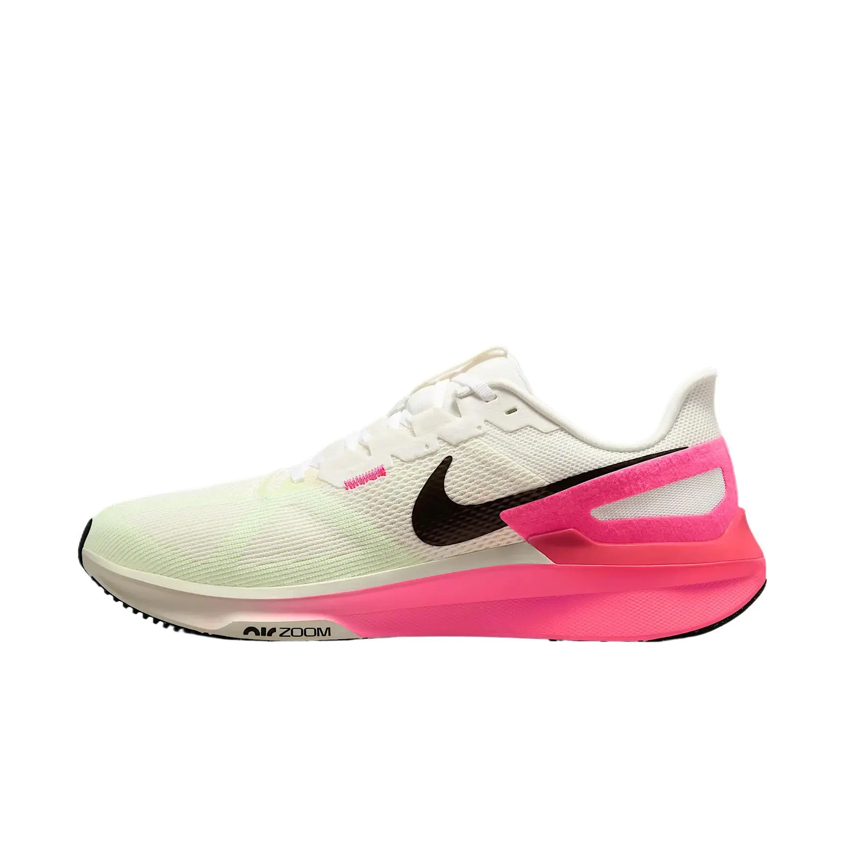 Nike Zoom Structure 25 Abrasion Resistant Support Low Top Air Sprint Running Shoes Men's Sequoia Stylish Comfortable IB7451-100