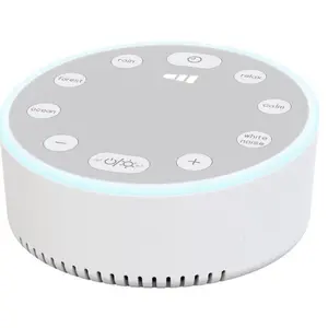 White Noise Machine, white-noise-generator, White Noise Sleep Music Sound Adjustment Mood Sleeping Aid with Ambient Lighting, for Sleeping,Sleep sounds: rain, ocean, forest, relaxation, clam, white noise.