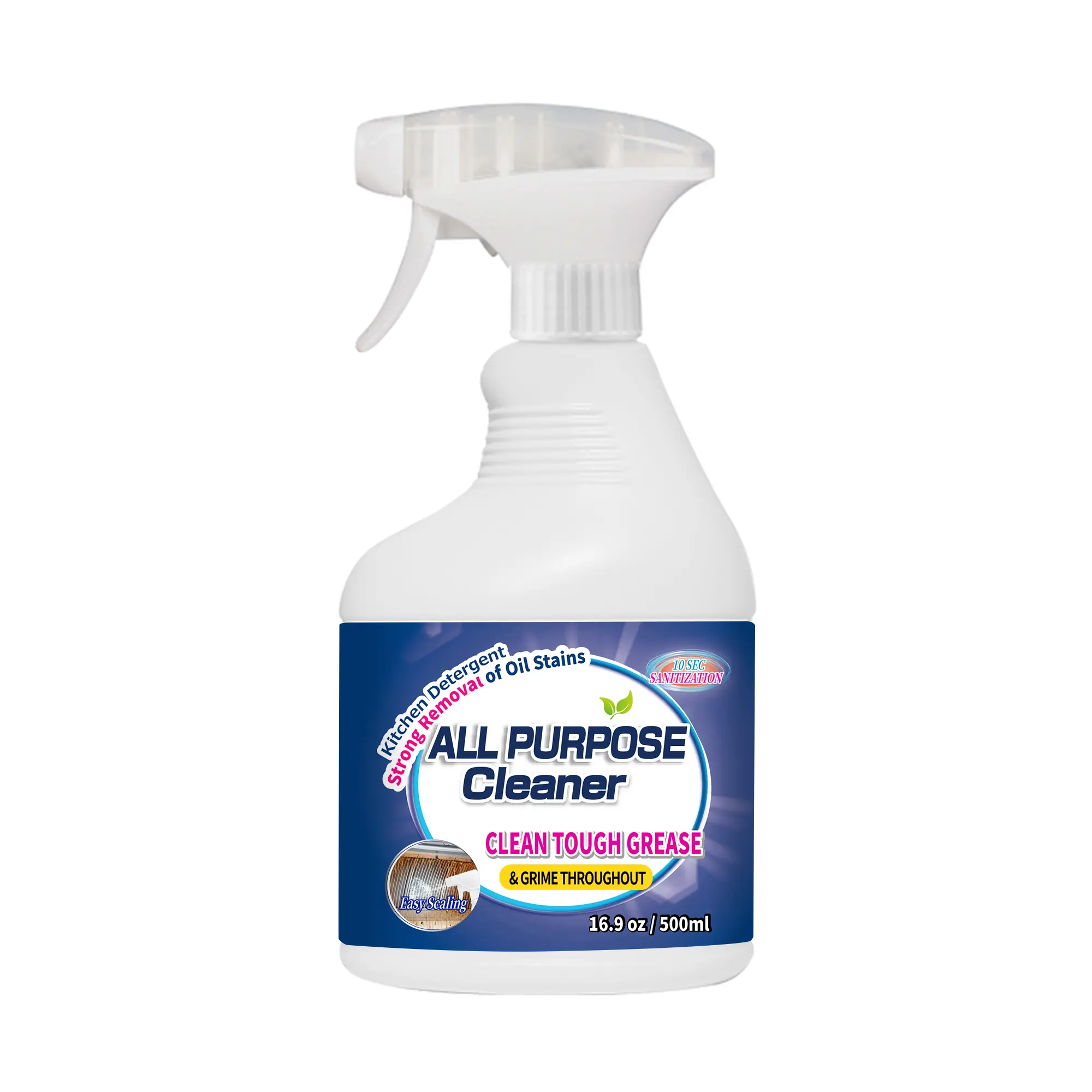 All Purpose Household Grease Cleaner – Powerful Degreasing Action for Kitchen Surfaces, Ovens & Tiles