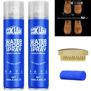 COKLEAN Protect Shoe Waterproof spray,Protector Spray - Rain & Stain Waterproof Nano Protection for Sneaker, Leather, Nubuck, Suede & Canvas