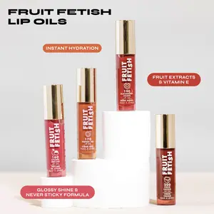 Milani High Shine Moisturizing Fruit Fetish Lip Oil Bundle - "Nude"