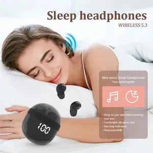 Invisible Mini Earbuds Wireless Bluetooth-compatible, Ultra-Compact Hidden Work Earphones, Waterproof Small Headphones, Perfect Gift