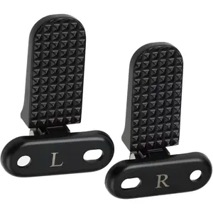 1 Pair Electric Bicycles Foldable Rear Pedals Hole spacing 43-51mm Suitable for Motorcycles Electric Bicycles