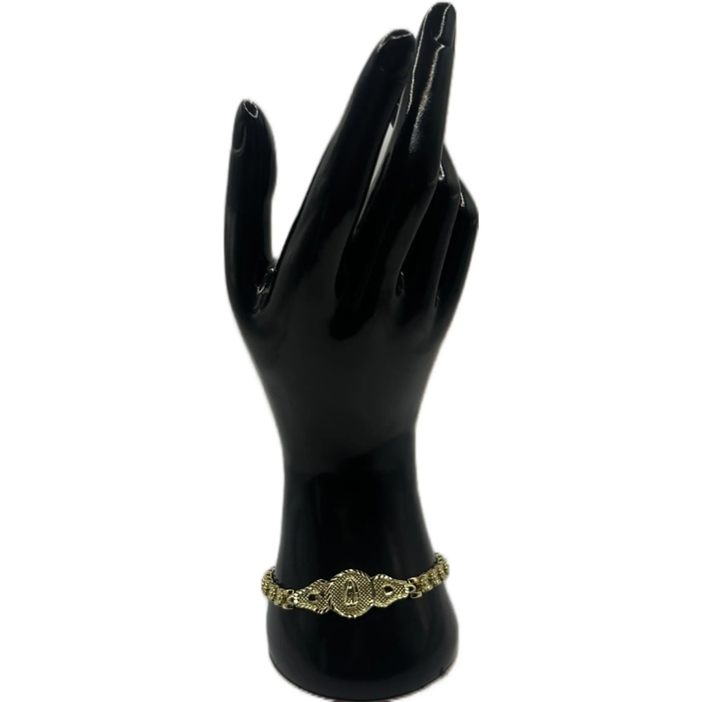 14k Gold Plated Guadalupe Virgin Bracelet for Women - Elegant Design with Virgin of Guadalupe Motif