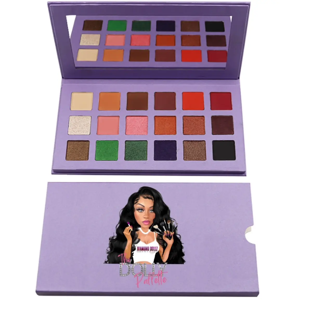 The Dolly eyeshadow palette Matte Creamy