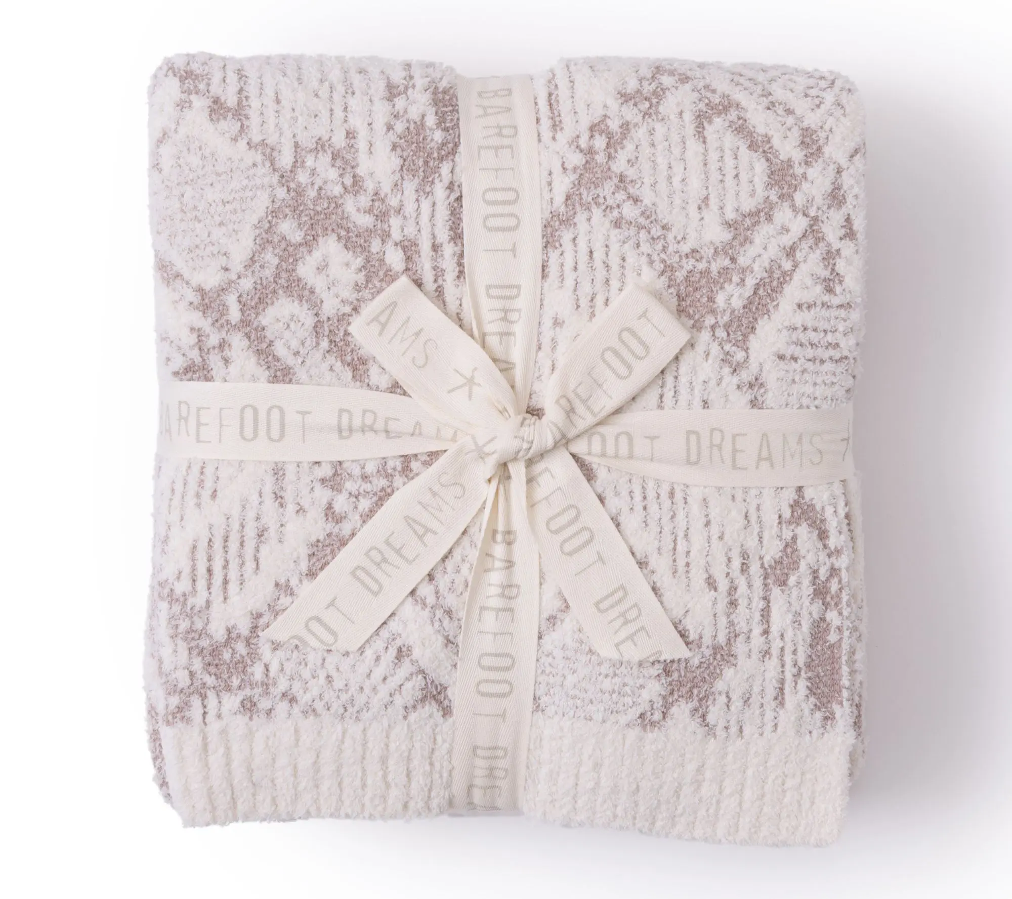 Barefoot Dreams CozyChic Cotton Graphic Texture Throw 54x72 Barefoot Dreams CozyChic Cotton Graphic Texture Throw 54x72