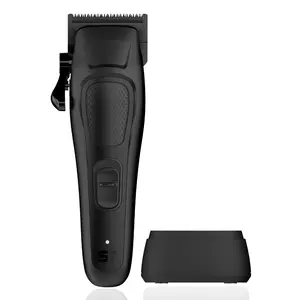 Supreme Trimmer DARKSTAR 82™ Metal Clipper 9000+ RPM Vector Motor 3-Hour Cordless Run Time Low Noise Lightweight All-Metal Body Adjustable Blade Clippers