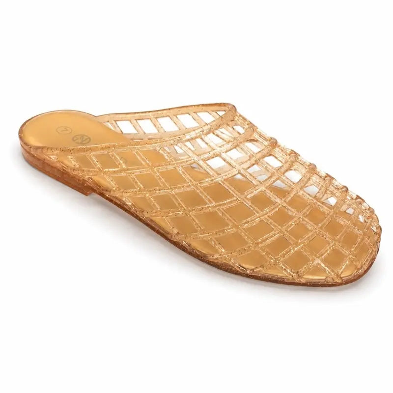 Women's Jelly Slide Sandals, Casual Wear Shoe, Comfortable Footwear