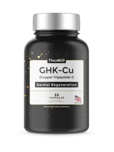 GHK-Cu Copper Peptide Dermal Regeneration Supplement 30 Capsules