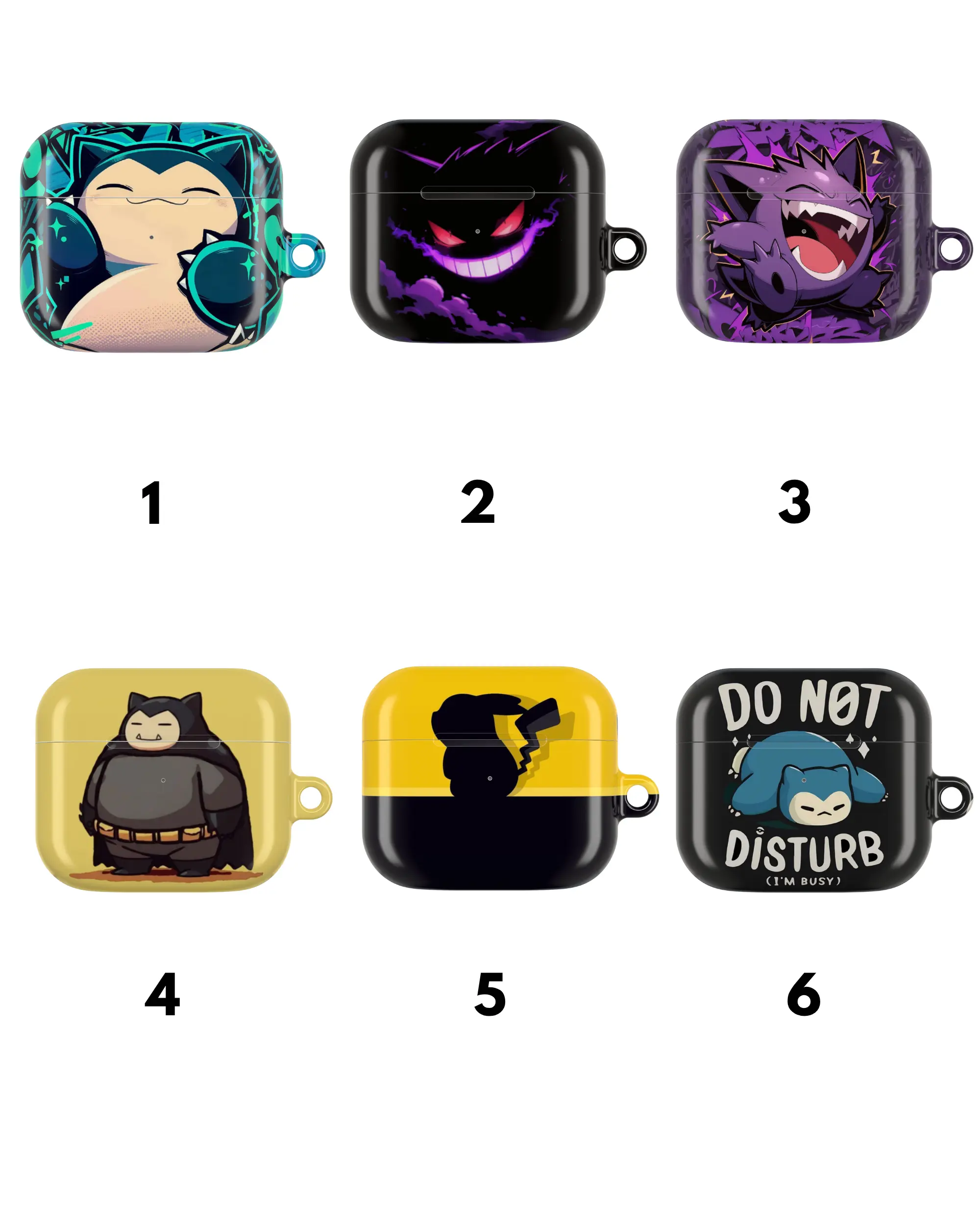 Pocket Monster AirPods Case,  Aesthetic AirPods Pro Case, Style Cover, Gift for Anime Lover for AirPods Pro 1 2 3 , Airpod 1 2 3 4