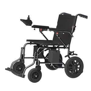 Upgraded All-Terrain Power Wheelchair: 15+ Mile Range & 300LB Capacity, 500W Dual Motor, Folds Flat for Easy Car & Home Storage. 360° Joystick Control for Indoor/Outdoor Freedom - Ideal for Adults & Seniors.