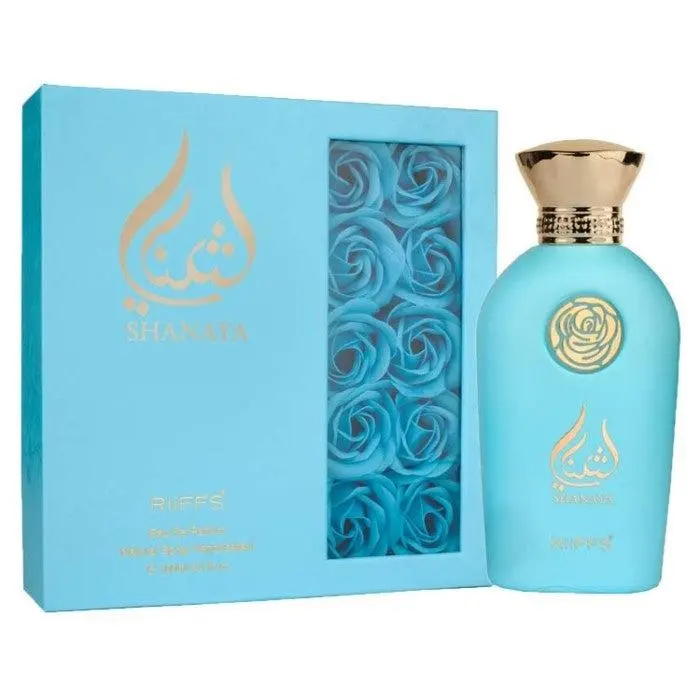 Shanaya Women's Eau de Parfum (Edp) - 100ml Perfume, Long-Lasting Tuberose Blend with Pear & Rose, Hazelnut Warmth Notes, Floral Fruity Scent, 3.4 fl oz Bottle, Riiffs, 3 To 3.9 Fl Oz