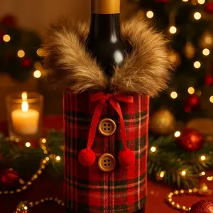ABRIGO NAVIDENO PARA BOTELLA