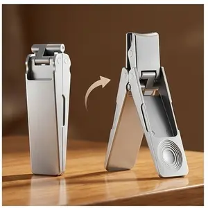 Powder steel deformable folding nail clippers, stainless steel nail pliers, portable mini nail clippers, anti-splash nail clippers, nail clippers for ingrown toenails, pedicure clippers, ingrown toenails clippers