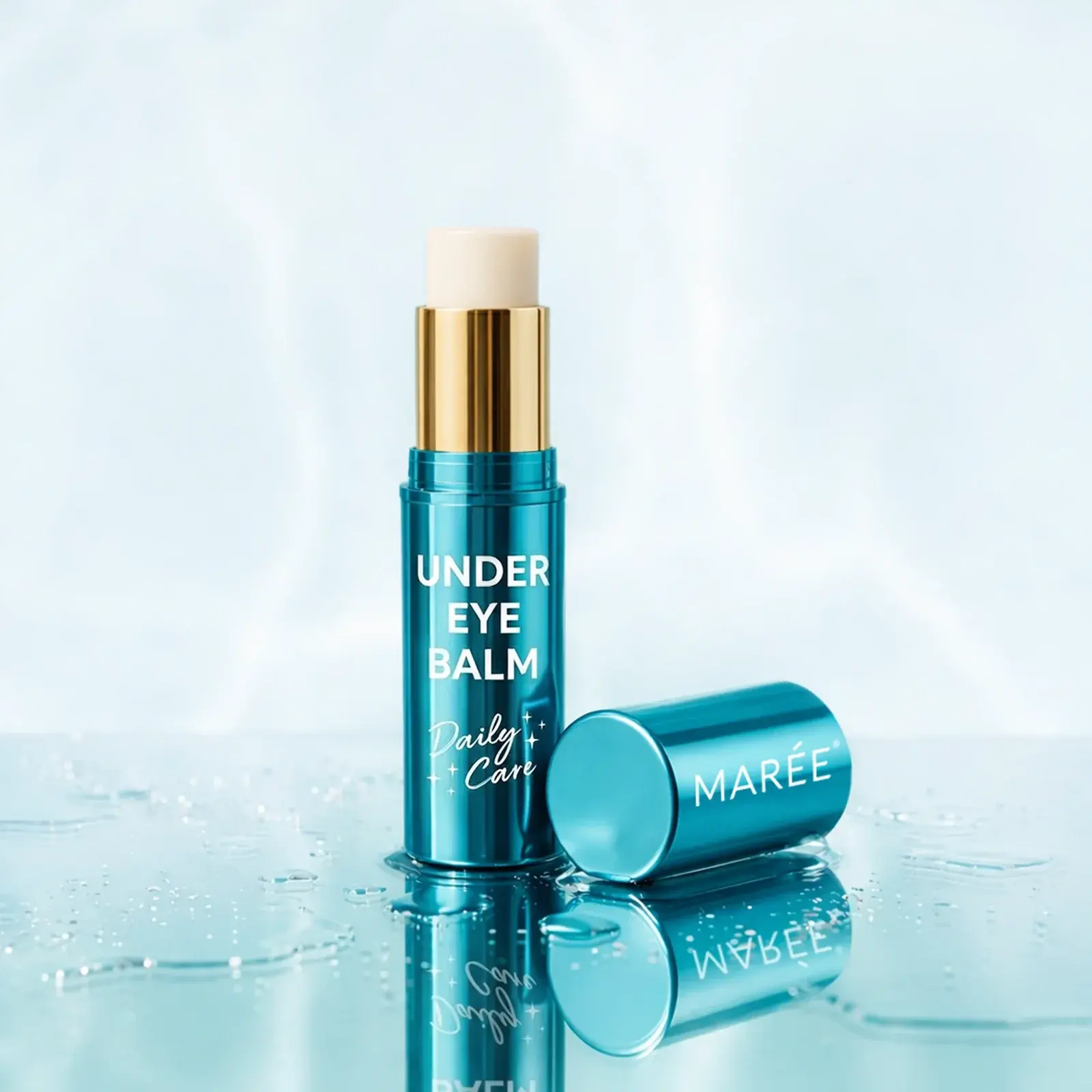 Under Eye Balm Stick MARÉE – Retinol & Ceramide Complex – Hydrates, Brightens & Helps Smooth the Look of Fine Lines – Dark Circles & Dry Under-Eye Skin – 0.35 oz