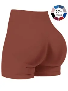 Women's High Waist Tummy Control Shapewear Yoga Shorts, Athletic Wear Shorts, High Waisted Shorts, Athleisure Shorts, Lightweight Workout Shorts, Breathable Fitness Shorts, Butt Lifting Scrunch Bootie Design for Running, Workouts, Gym & Casual Wear