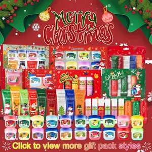 [Christmas Gift ]Christmas Theme Skincare GiftPack -Holiday Skincare Happiness Set for Daily Use -Winter Health Set with Lip & Hand Luxe, Winter WellnessBundle, and Bath & Body Bliss Set