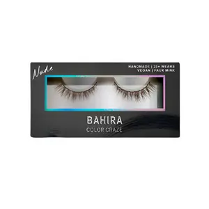 BAHIRA Color Craze “Cinnamon” Vegan Friendly Light Ash Nude Lash - Lightweight, Comfortable, and Designed for All-Day Reusable Wear - Makeup