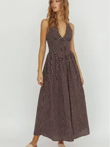 POLKA BREEZE MAXI DRESS