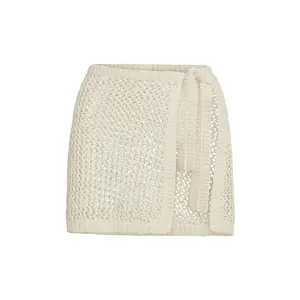 Santa Marta Sarong - Ivory Petit Crochet