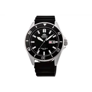 Orient Kanno Automatic Diver Style Watch - 200m Water Resistant, Black Dial, Aqua Resist Analog Fashion Mechanical Watch, RA-AA0010B39B, Aqua Resist Mechanical Watches