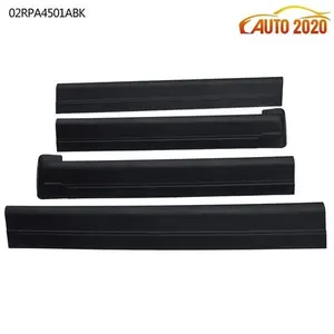 Rocker Panel Protector Guard Covers Fit For 01-06 Silverado/GMC Sierra Crew Cab