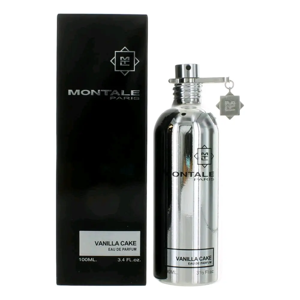 Montale Vanilla Cake EDP, Gourmand Perfume for Women, Sweet Trail with Warm Caramel & Milk Blend Notes, 3.4 fl oz