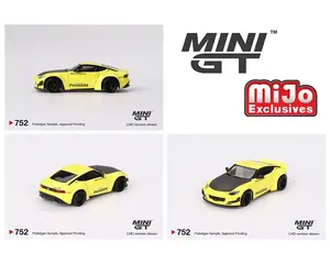 MiniGT 1:64 Nissan Z Pandem – Ikazuchi Yellow – MiJo Exclusive #752