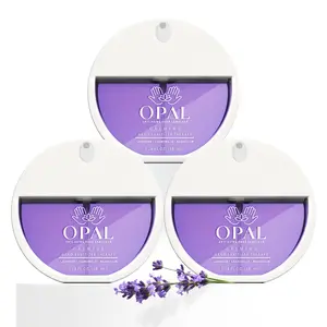 Opal Travel (Pocket-Size) Spray Hand Sanitizers Kit (3-Pack) - Lavender & Chamomile Infused, Magnesium & Sugar-Boosted, Hydrating Hyaluronic Acid, Soothing Aromatherapy, Oil-Free for Daily Hand Care
