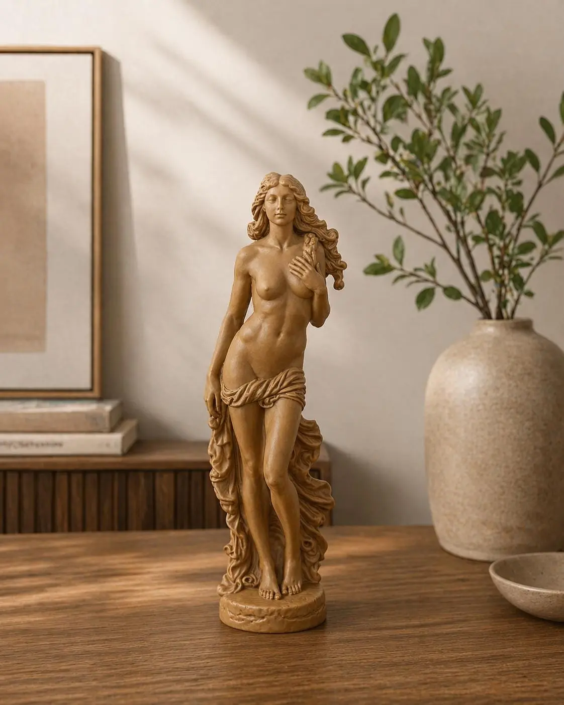 Aphrodite Statue, Greek Goddess Sculpture, 3D Printed Mythology Decor, Classical Art Figurine, Home Decor Gift