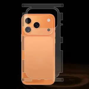 2-Pack Full Coverage Rear Water-Repellent Protective Film for iPhone 17 Pro Max, All-Around Screen Protection for Apple iPhone 17