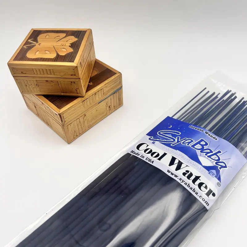 SyaBaba 19-in Aromatic Incense Sticks, 50 Sticks/Pack, 19" Long Burn, Alcohol-Free Sugar-Scented Home Fragrance, 24-Month Shelf Life, Odor-Eliminating Cozy Together Home Care Supplies