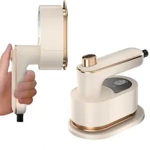 Mini Travel Iron for Clothes - Portable Steamer with Powerful Wrinkle Treatment - Essential for Travel and College Dorm Use Appliances Cordless