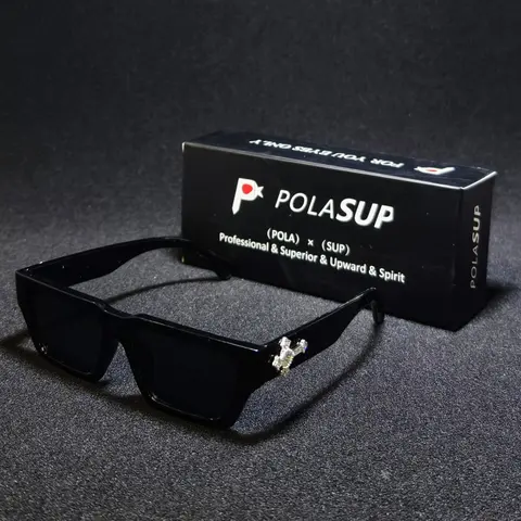 Men's Fashion Rhinestone Cross Pendant Glasses, PC Anti-Explosion Lenses, Sporty Casual Streetwear, Vintage Flat Top Sunglasses, Trendy Sunglasses, Trendy Styling Sunglasses, Stylish Sunglasses, Fashionable Sunglasses