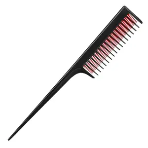 Hair Comb for Women, Triple Teasing Comb for Fine Hair - 8.27 IN, Hair Styling Back Comb, Tease Comb for Hair Volume and Sectioning