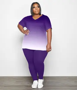 USBoutiqueCHIC Women's Plus Size Lounge Set - Oversized Top & Wide Leg Pants in Soft Brushed Milk Silk for Casual & Home Wear