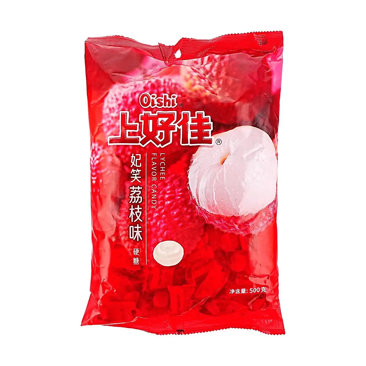 OISHI Lychee Hard Candy 500g - Sweet Fruit Flavored Candy for Snacking & Parties OISHI Lychee Hard Candy 500g - Sweet Fruit Flavored Candy for Snacking & Parties