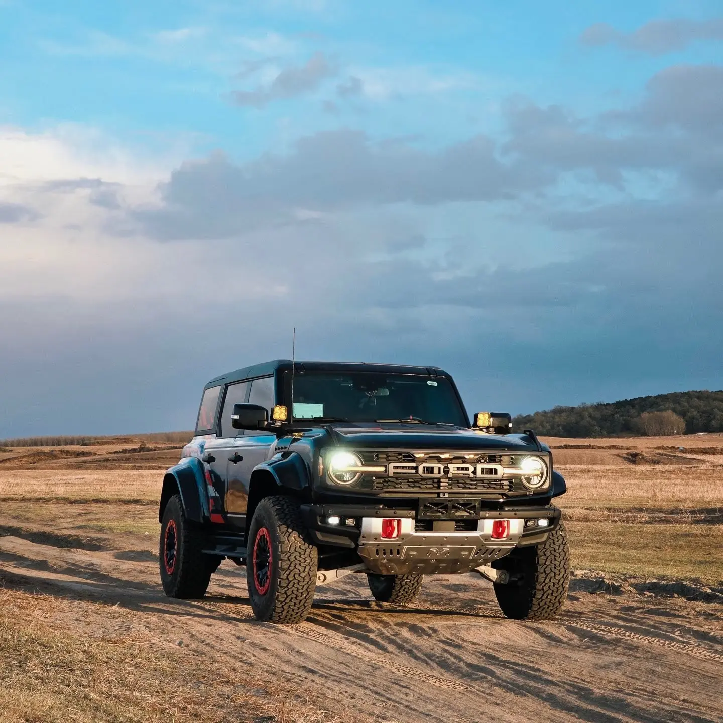 Ford Bronco to Raptor Full Bumper Fender Hood Body Kit（2021-2023）