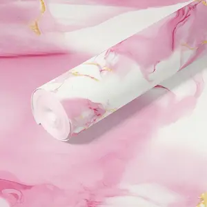 Marble Texture Self-Adhesive Wallpaper Roll, Romantic Luxurious Style, Waterproof Peel & Stick, Home Decor, Decorative Wallpaper, Living Room Bedroom, Peel And Stick Wallpaper, Marble Pattern Wallpaper
