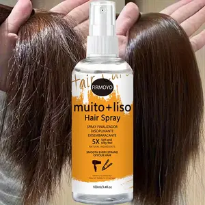 3.38oz Leave-in Conditioner Spray, Haircare, with Keratin Complex instantly tames frizz and delivers softness with a single spritz. Say goodbye to dryness, tangles, split ends, breakage, and heat-styling damage while boosting shine.