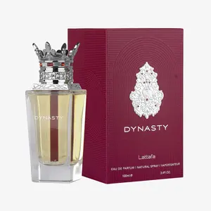 Lattafa Dynasty – Fresh, Spicy, Woody, Aromatic – Eau de Parfum Spray Long-Lasting Fragrance for Unisex, 3.4 Ounce / 100 ml