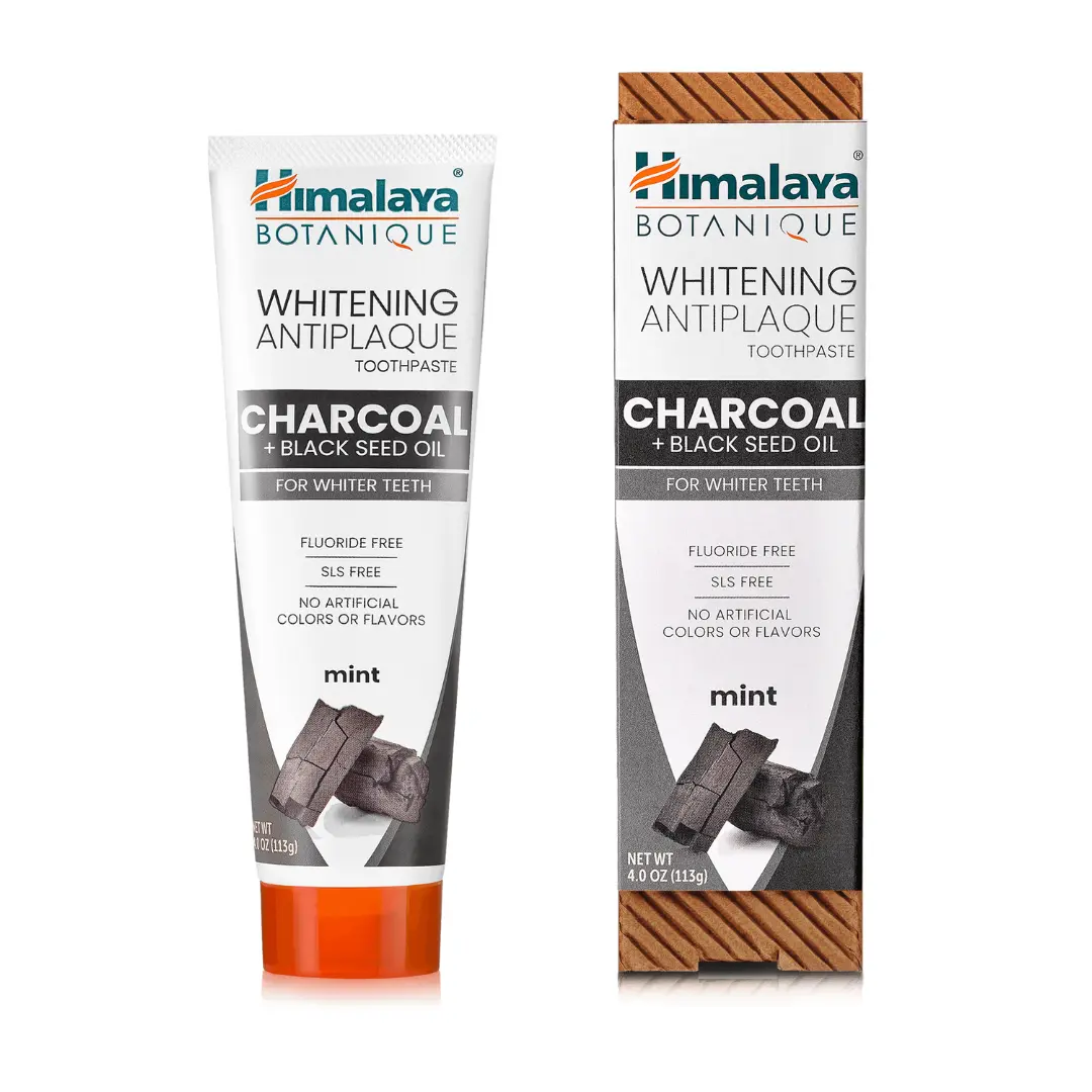 Whitening Antiplaque Charcoal & Black Seed Oil Mint Toothpaste Whitening Antiplaque Charcoal & Black Seed Oil Mint Toothpaste