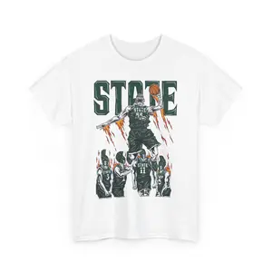 Michigan State Basketball Tee