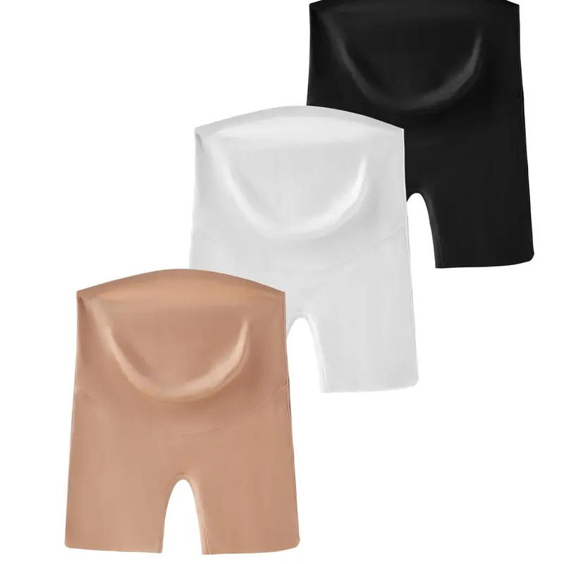 Maternity Solid Color Seamless, Non-slip Maternity Underwear for Daily Wear, Maternity Underwear for All Seasons, Maternity Panty, Pregnancy Underwear