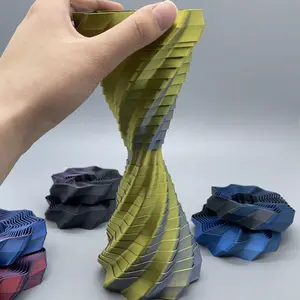 Creative Tornado Stress Relief Toy, 3D Printed Desk Toy and Desktop Decor for Office Desks and Study Rooms