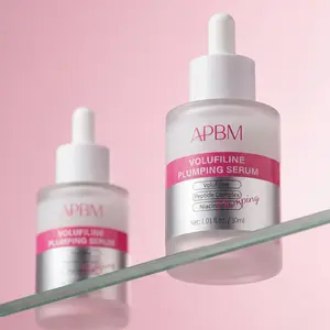 APBM Volufiline Plumping Serum – Firm, Renew, & Glow! Niacinamide + Collagen for Face, Under-Eyes & Smile Lines | 2-Pack, 2 x 1.01 fl oz