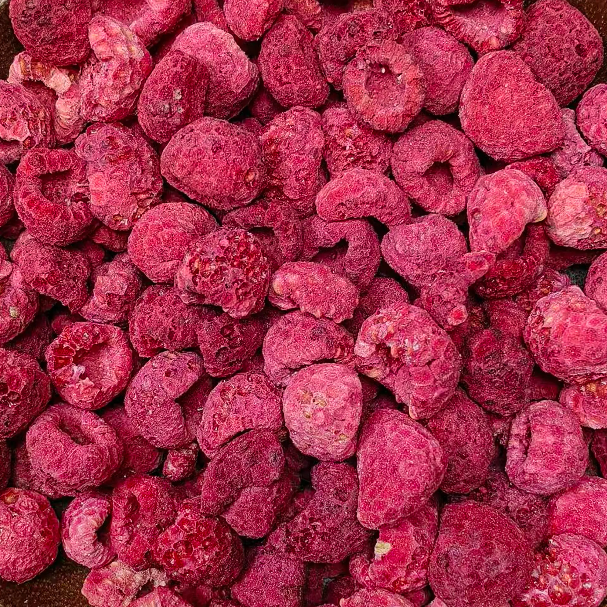 SNAFRE Freeze Dried Whole Raspberries, 3.88 oz (110g) - 100% Real Berry, Vitamin C, Gluten Free, No Added Sugar, Crispy Whole Shape for Cocktails, Yogurt