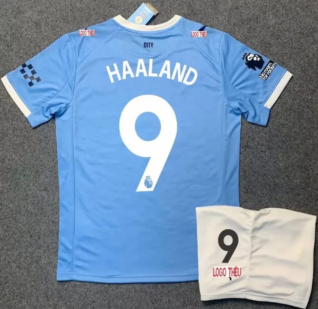 2026/27 Sky Blue Soccer Jersey & Shorts Set – Breathable Quick-Dry Football Kit