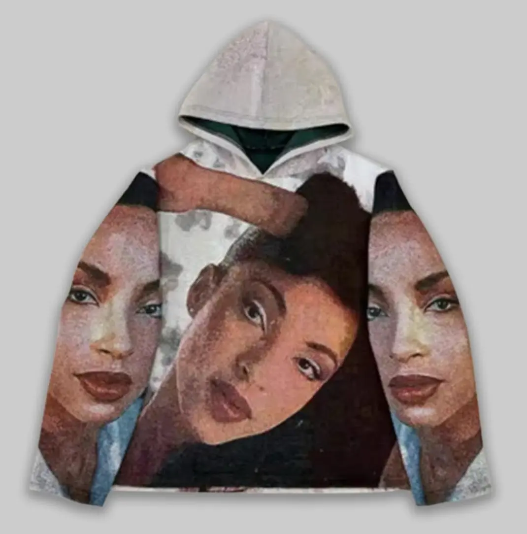 TwentyFour Sade Collage Tapestry Hoodie