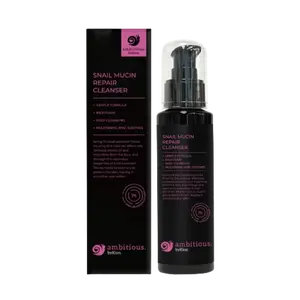 ambitious. byKion. Snail Mucin 96% Repair Cleanser 3.38 fl.oz 100ml Cleansing Facial korean skin advanced snail skincare routine advanced snail snail secretion Snail Mucin Deep Action skin  cleanser gentle facial